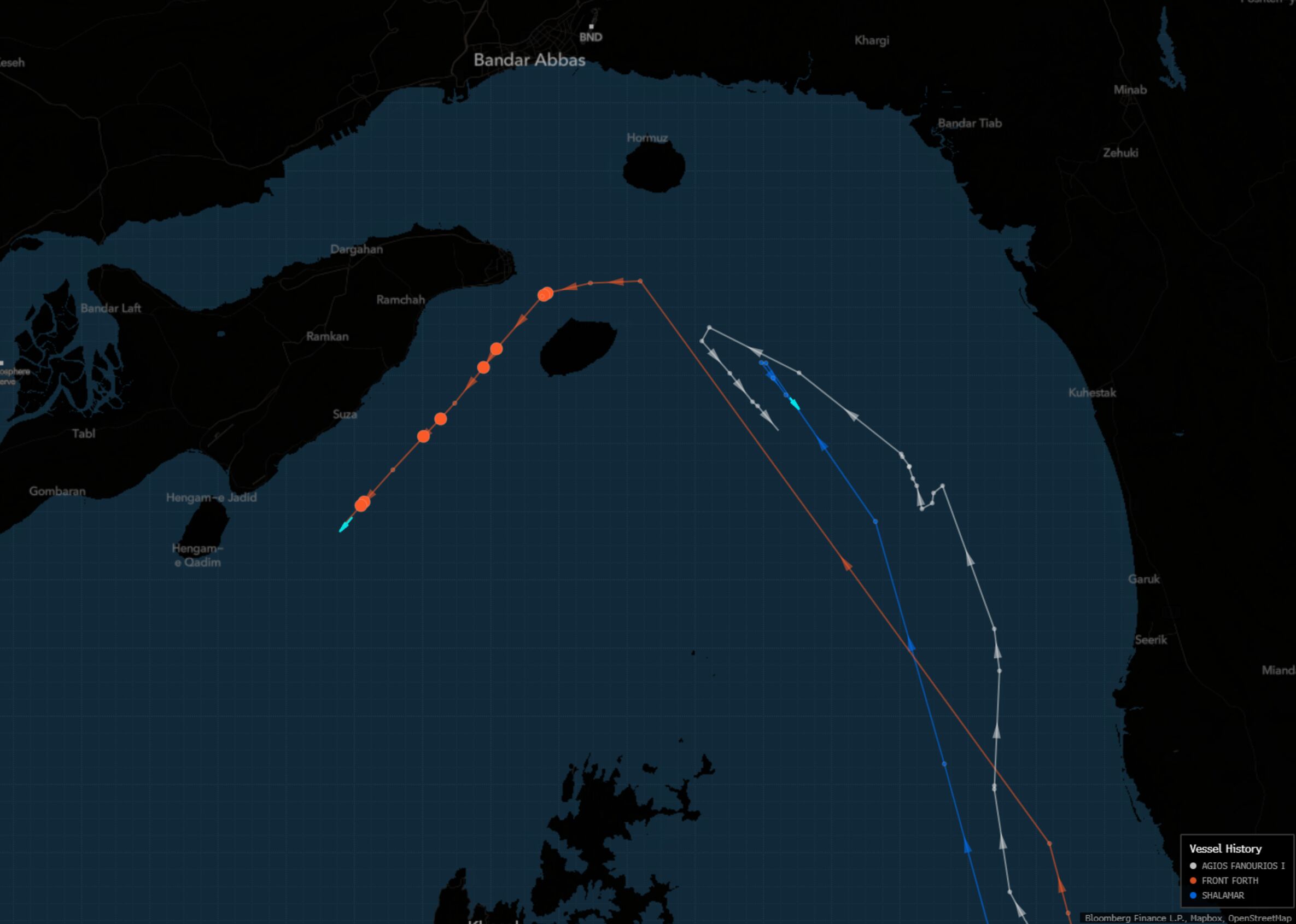Pak-Flagged, Iraq-Bound Supertankers U-Turn In Hormuz As US-Iran Talks Break Down