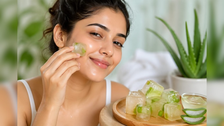 गर्मियों में चेहरे पर एलोवेरा आइस क्यूब्स लगाने के फायदे! कैसे बनाएं त्वचा को ठंडक देने वाले एलोवेरा क्यूब्स