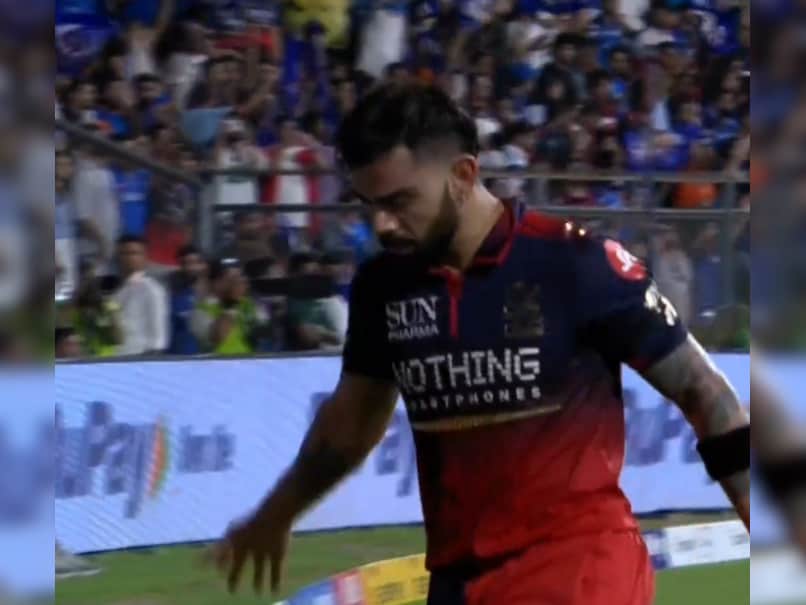 Unhappy Virat Kohli Throws Away Helmet Despite Scoring 50 vs MI, Does Not Celebrate Landmark. This Is The Reason