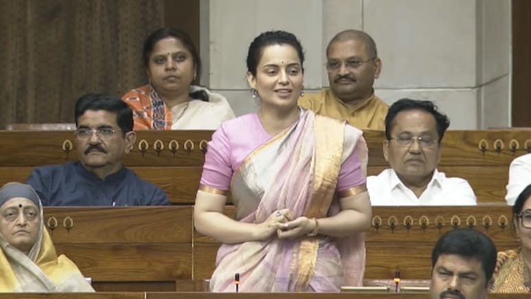 '<i>Jee Lo Apni Zindagi</i>': Kangana Ranaut's DDLJ Reference In Women's Bill Debate