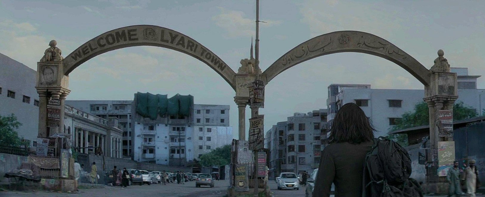 When Hamza reaches Lyari in Dhurandhar.