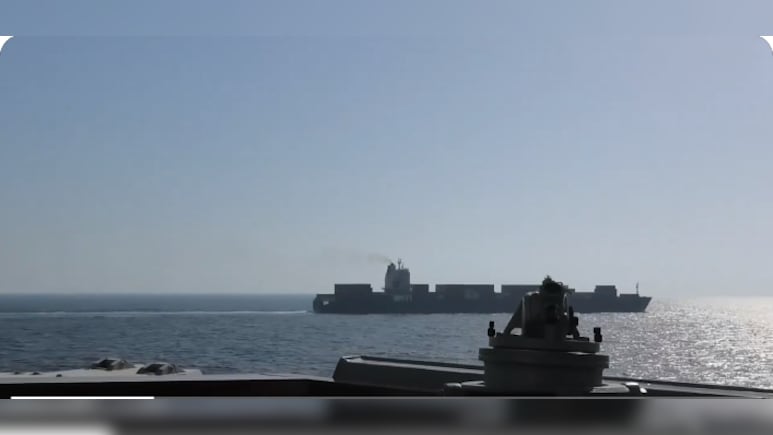 US Releases Dramatic Footage Of Marines Seizing Iranian Ship Touska After 'Crew Ignored Warnings' &mdash; Video