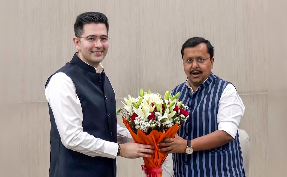 Highlights: Raghav Chadha Joins BJP In Presence Of Chief Nitin Nabin