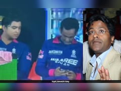 IPL में बवाल, डगआउट में फोन चलाते दिखे RR के मैनेजर, ललित मोदी ने उठाया सवाल