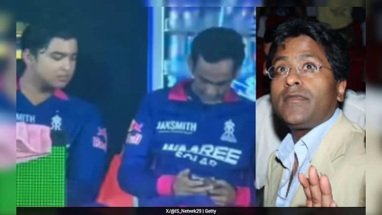 IPL में बवाल, डगआउट में फोन चलाते दिखे RR के मैनेजर, ललित मोदी ने उठाया सवाल