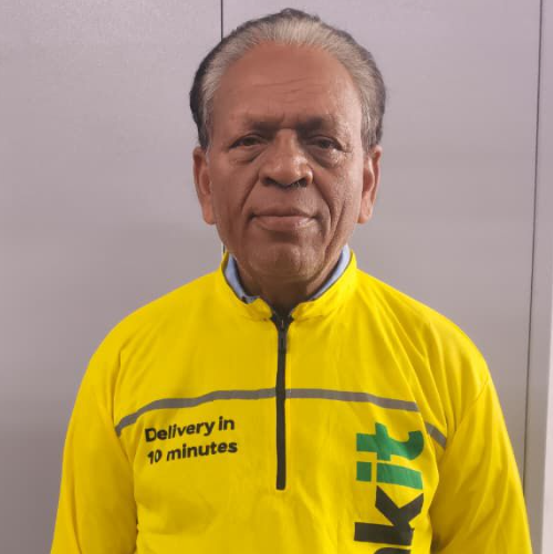 66-Year-Old Retired Clerk Goes Viral For Working As Blinkit Delivery Agent