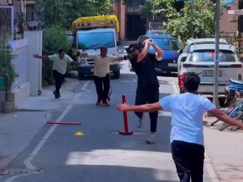 Watch: Tim David Bowled By Gully Cricket Pacer, RCB Teammate Comes To Rescue