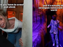 Viral Video Shows People Crawling For Dinner At Singapore Restaurant