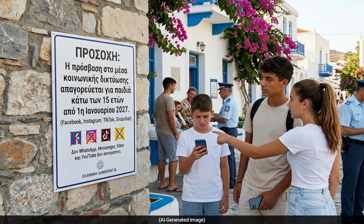 No TikTok, No Instagram: Greece Takes Aim At Children's Screen Time