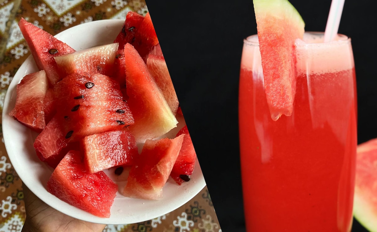 Whole watermelon and watermelon juice can benefit the body with their hydrating abilities but moderation is required
