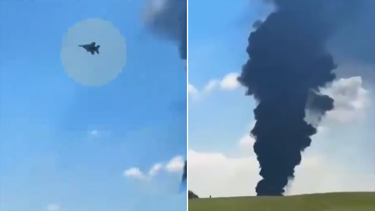 Video Shows US F-15 Trying To Chase Iran's Shahed Drone Over Iraq