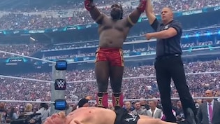 WWE WrestleMania 42 Night 2 Live: Brock Lesnar Retires After Loss Against Oba Femi