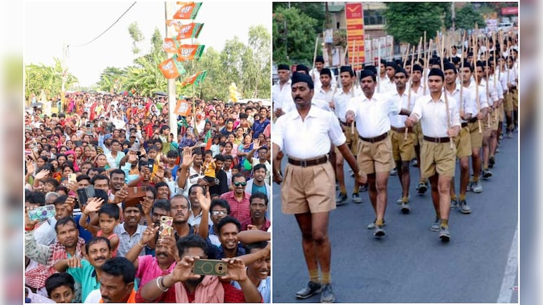 पश्चिम बंगाल में BJP को जीत दिलाने के लिए RSS वाले पब्लिक को क्या बता रहे, 1.75 लाख बैठक कर चुके