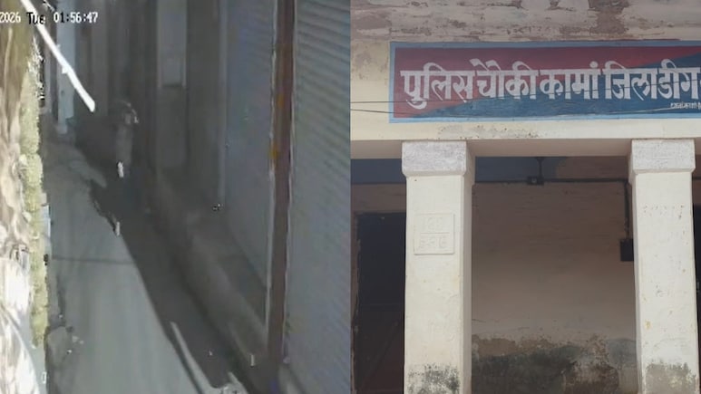 पुलिस की नाक के नीचे चोरी की कोशिश! चौकी से कुछ दूर दुकान का शटर तोड़ने का प्रयास; 7 दिन पहले भी हुई थी वारदात