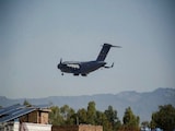 US Air Force Jet Approaches Pakistan's Nur Khan Base Ahead Of Talks US Air Force Jet Approaches Pakistan's Nur Khan Base Ahead Of Talks
