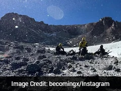 Athletes Set Record With Marathon On World's Highest Active Volcano