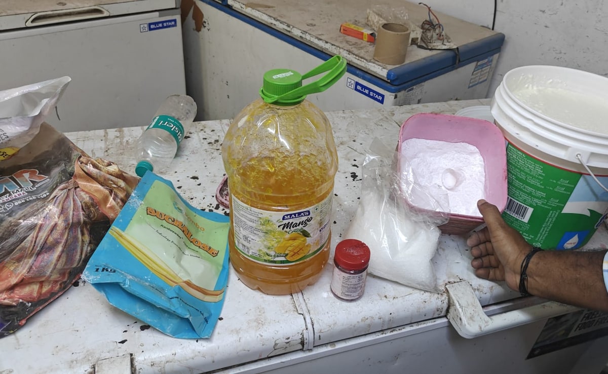 17,000 Ice Candies, Lassi Glasses Laced With Chemicals Seized In Hyderabad