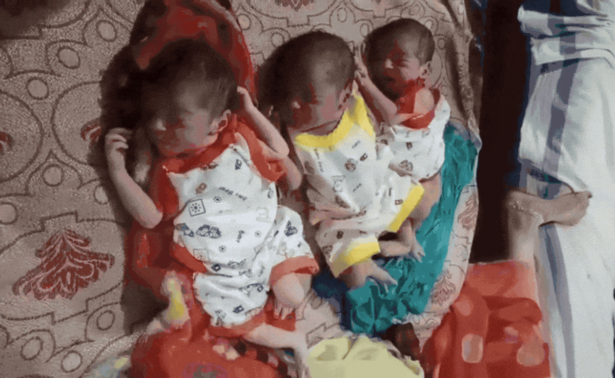 Video: महिला ने 83 मिनट में 3 बच्चों को दिया जन्म, इनमें दो बेटे और एक बेटी, चार की पहले से मां है