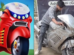 Oggy And The Cockroaches' Viral David Putra Bike Comes To Life, Based On Dominar 400: Watch Video