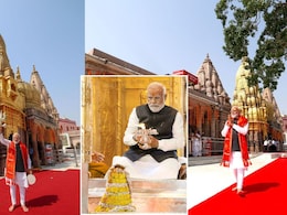 PM Modi: माथे पर त्रिपुंड, हाथों में त्रिशूल-डमरू, पीछे सोने सा चमकता मंदिर, पीएम मोदी की काशी विश्वनाथ पूजा की अद्भुत तस्वीरें