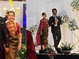 Vijay-Rashmika Pick Black Suit, Silk And Glittery Gold For Kodagu Reception