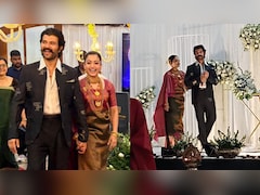 Vijay-Rashmika Pick Black Suit, Silk And Glittery Gold For Kodagu Reception