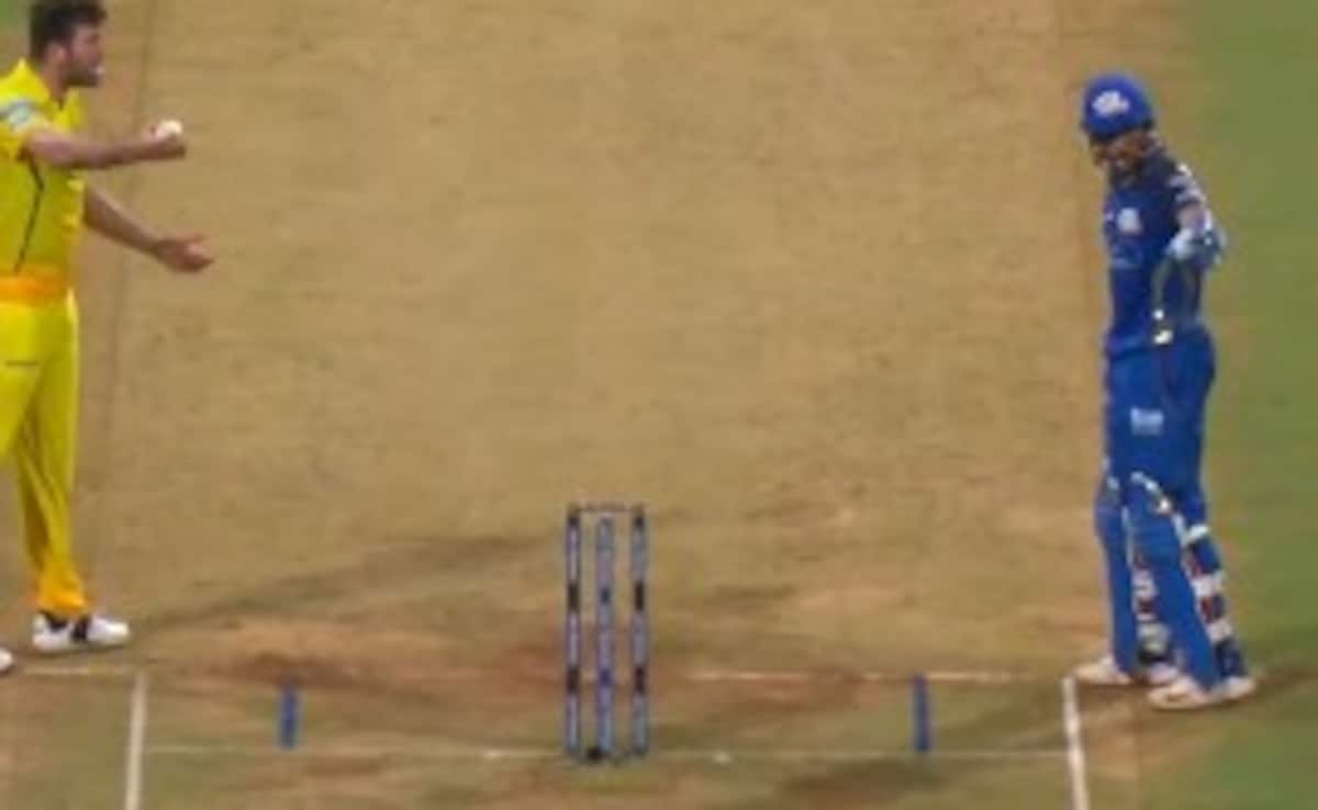 Watch: Tilak Varma Gets Into Heated Spat With CSK Star, Umpires Forced To Intervene