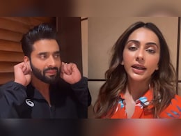 Watch: Jackky Bhagnani Holds His Ears, Says Sorry As Wife Rakul Preet Singh Brings Up 'Situationship' Remark