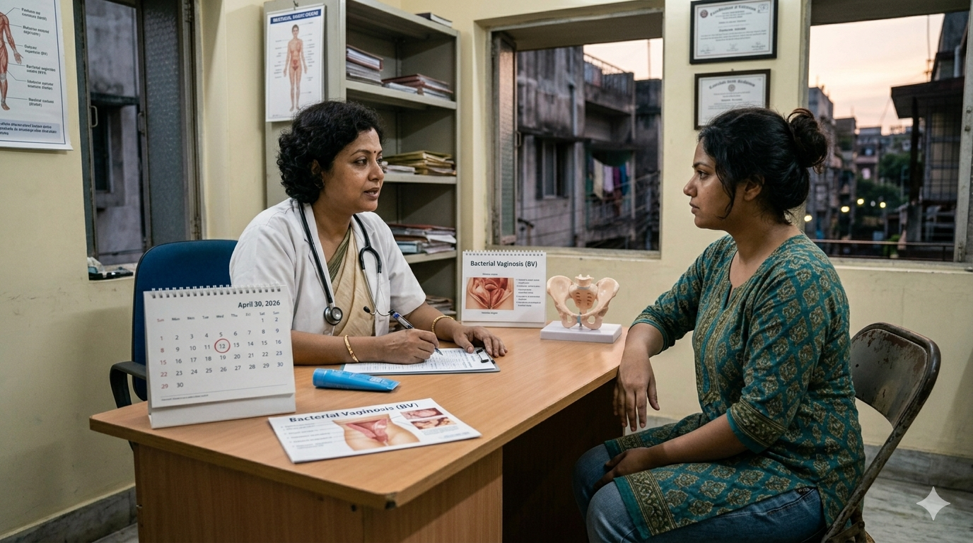 Bacterial vaginosis is a common cause of unusual vaginal discharge in women