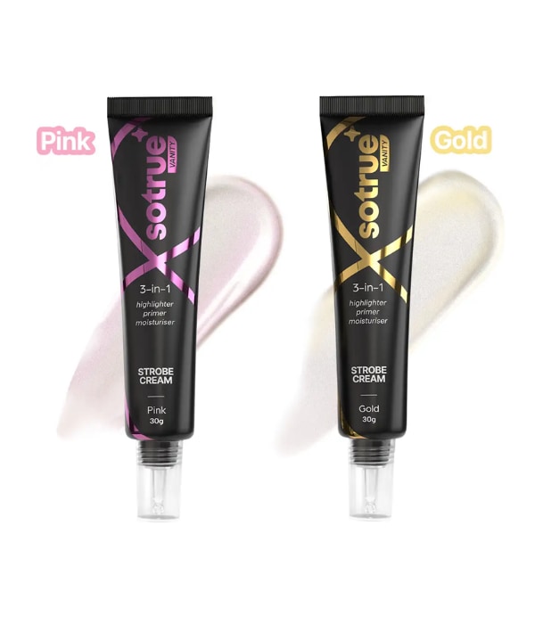 Click here to buy: Sotrue Strobe Cream Gold & Pink for Face Radiance