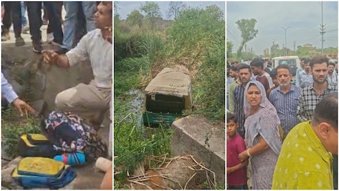 राजस्थान के कोटा में तेज रफ्तार कार ने ऑटो को मारी टक्कर, वाहन समेत नाले में जा गिरे स्कूली बच्चे; ड्राइवर की हालत गंभीर