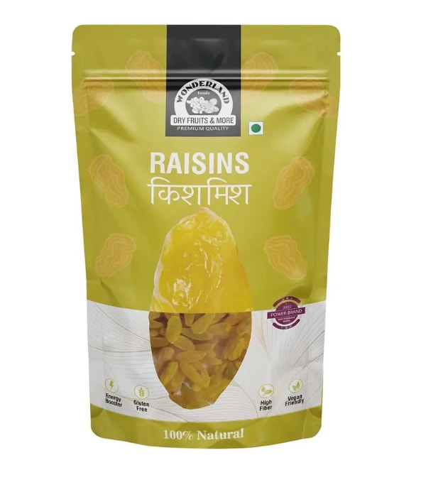 Click here to buy: WONDERLAND Plain (Kishmish) Raisins