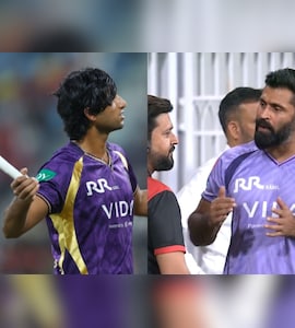 KKR Camp Furious, Angkrish Raghuvanshi Smashes Bat After Star Is Given Out For Obstructing The Field