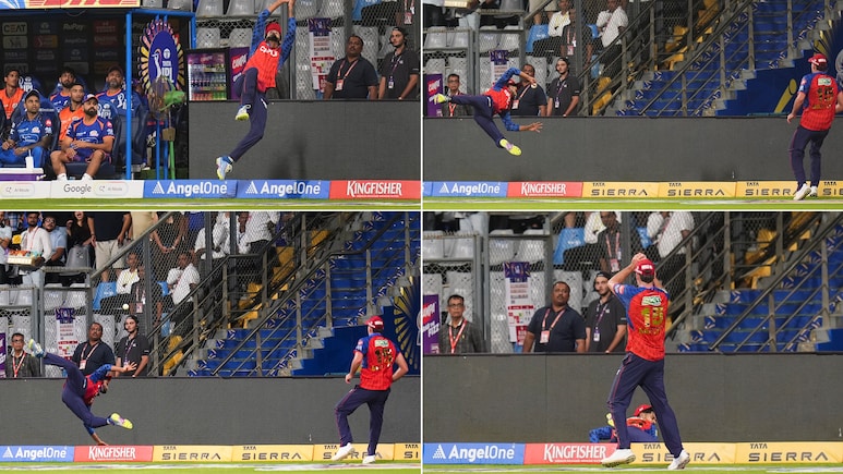 IPL 2026: Catch Of The Tournament? Shreyas Iyer's Gravity Defying Effort In PBKS Vs MI Stuns Wankhede &mdash; Watch
