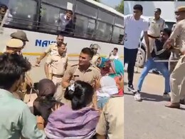 नोएडा में हंगामे के बीच भिवाड़ी में भी काम छोड़कर अचानक सड़कों पर उतरे श्रमिक; पुलिस से उलझे