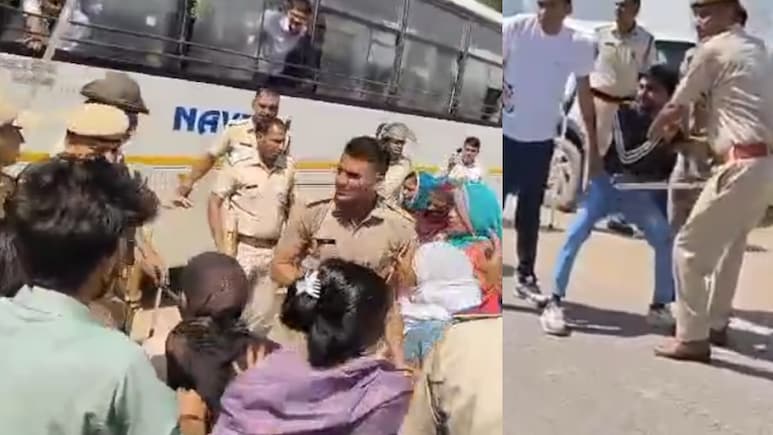 नोएडा में हंगामे के बीच भिवाड़ी में भी काम छोड़कर अचानक सड़कों पर उतरे श्रमिक; पुलिस से उलझे