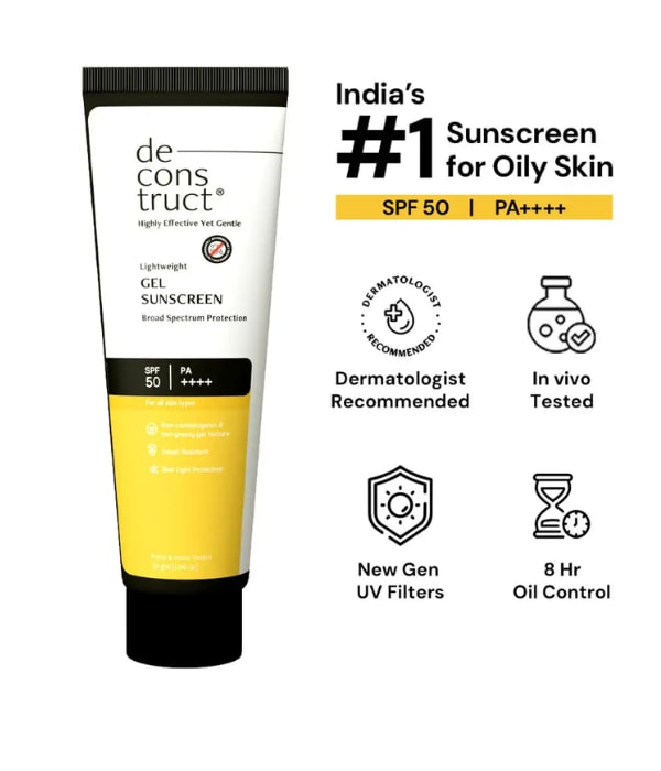 Click here to buy: Deconstruct Sunscreen SPF 50