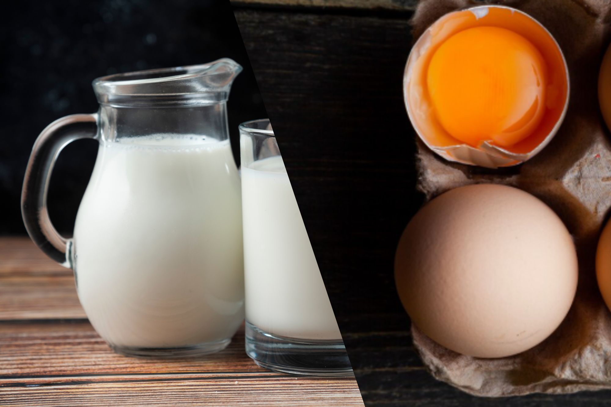 Fortified milk and egg yolks contain vitamin D that can provide it to the Indian population