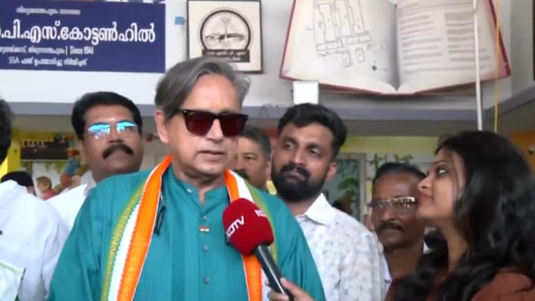 "No BJP Factor": Shashi Tharoor To NDTV As Kerala Goes To Polls
