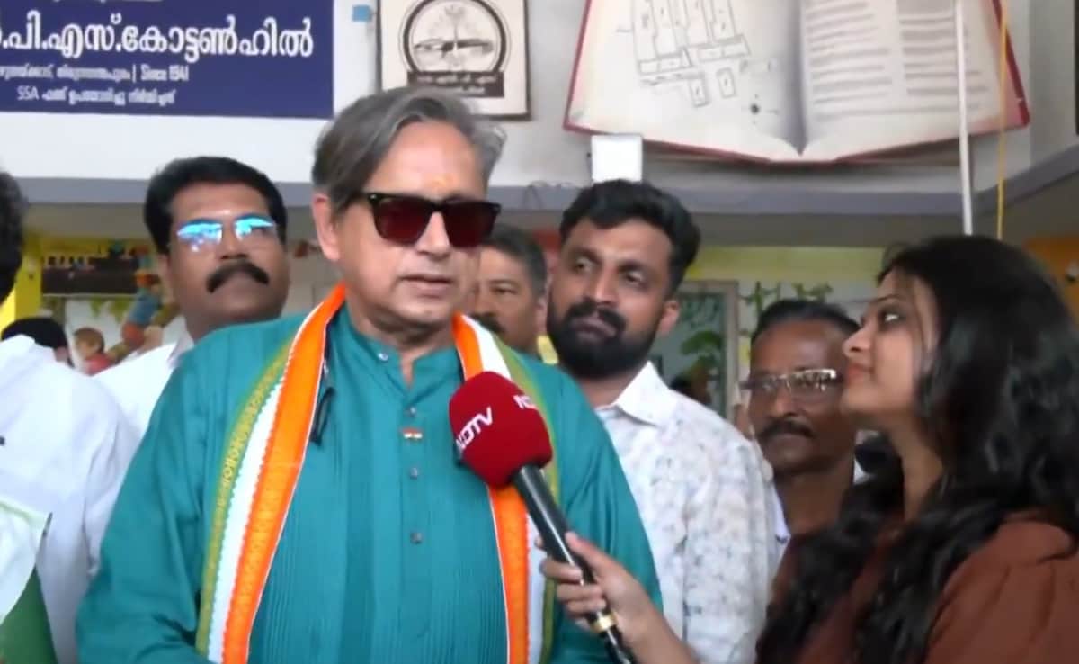 "No BJP Factor": Shashi Tharoor To NDTV As Kerala Goes To Polls