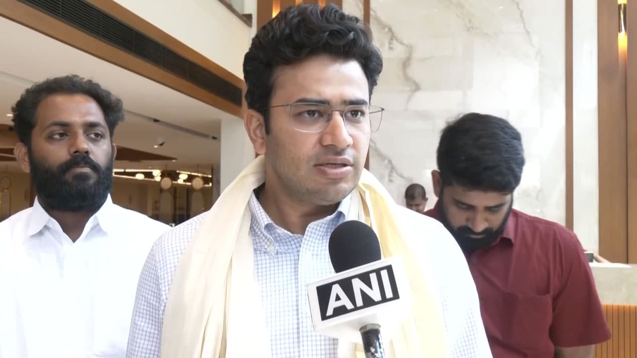 'Two Sides Of Same Corrupt Coin...': BJP's Tejasvi Surya Slams LDF & UDF