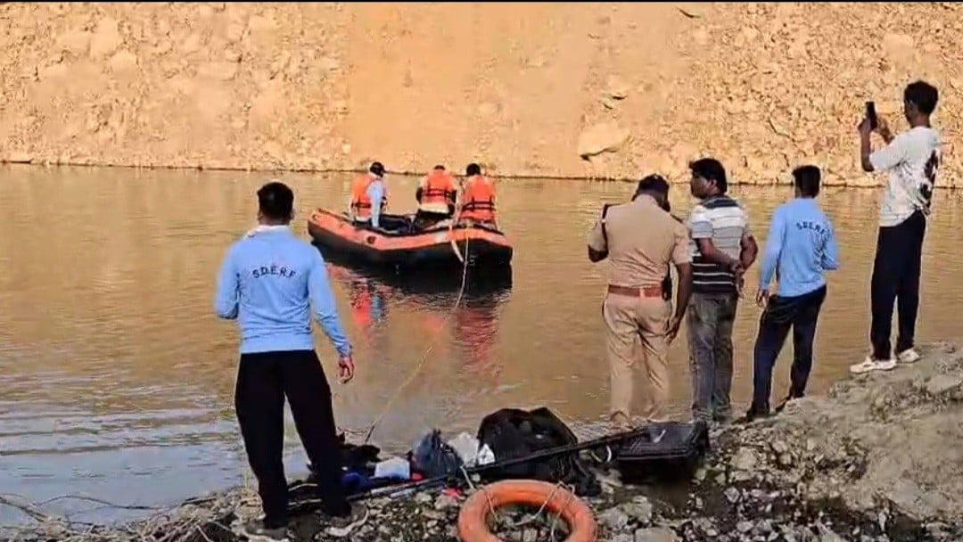 SDRF ने 5 घंटे की मशक्कत के बाद निकाल सकी एक किशोर का शव