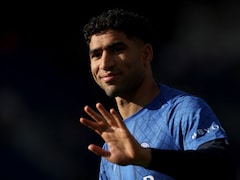 PSG Blow As Achraf Hakimi Ruled Out Of Champions League Semi-Final Return