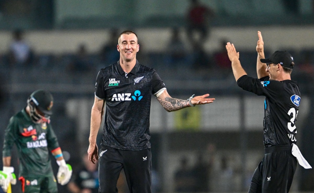 Blair Tickner Starts Late Bangladesh Collapse For New Zealand To Win 1st ODI