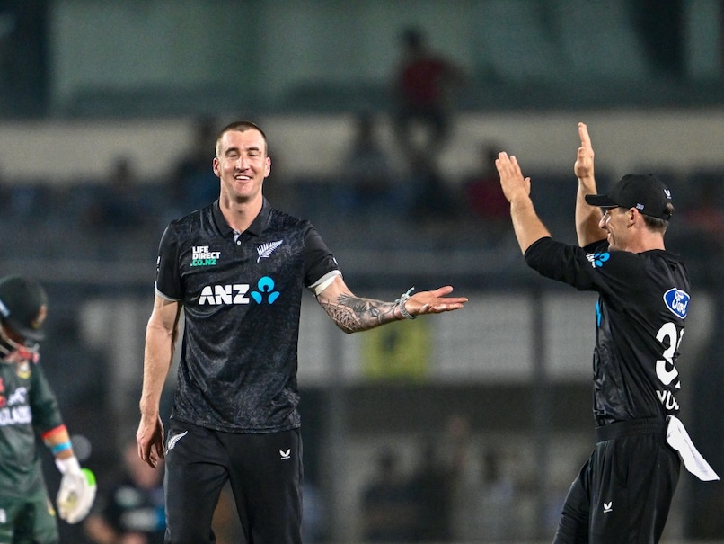 Blair Tickner Starts Late Bangladesh Collapse For New Zealand To Win 1st ODI