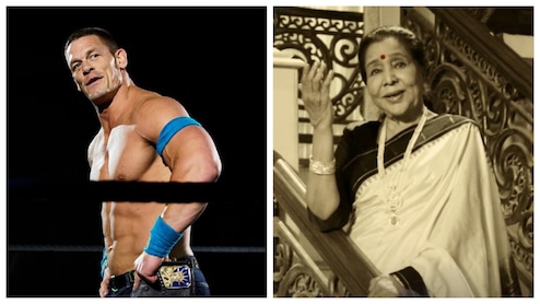'Totally Unexpected': John Cena's Tribute For Asha Bhosle On Instagram Leaves Fans Surprised &mdash; Check Post
