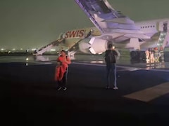 दिल्ली हवाई अड्डे पर स्विस एयर की फ्लाइट का इंजन हुआ फेल, आग लगने से 6 घायल