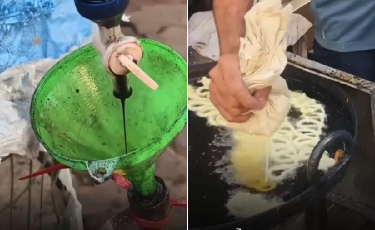 LPG संकट में ‘जुगाड़’ का कमाल! प्रयागराज के दुकानदार ने बेकार तेल से बना डाला चूल्हा, बेच रहे जलेबी