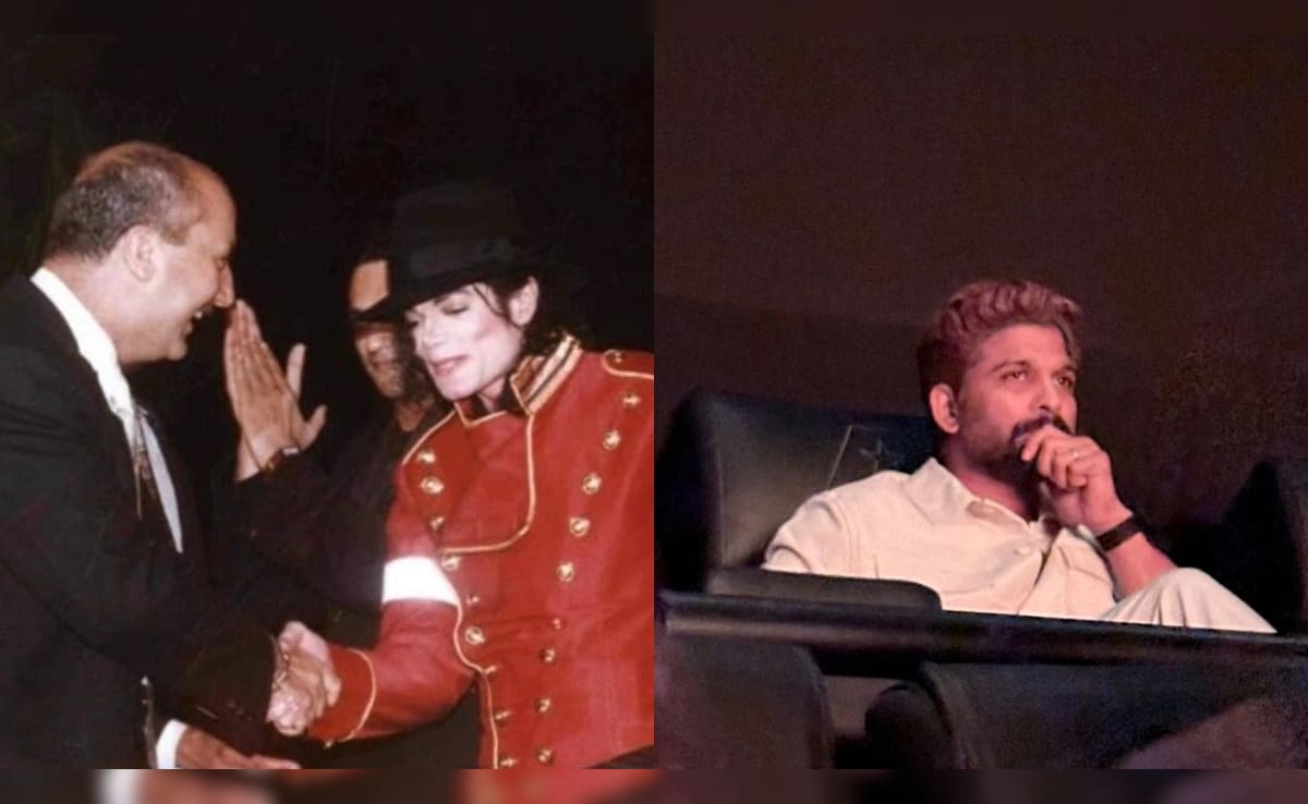 Anupam Kher Shares Michael Jackson Fanboy Moment As Biopic Releases, Allu Arjun Hits Hyderabad Theatre