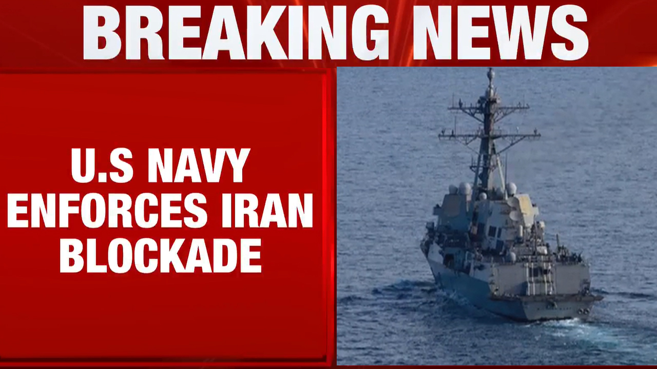 US Navy Steps Up Enforcement As Warship Patrols Arabian Sea